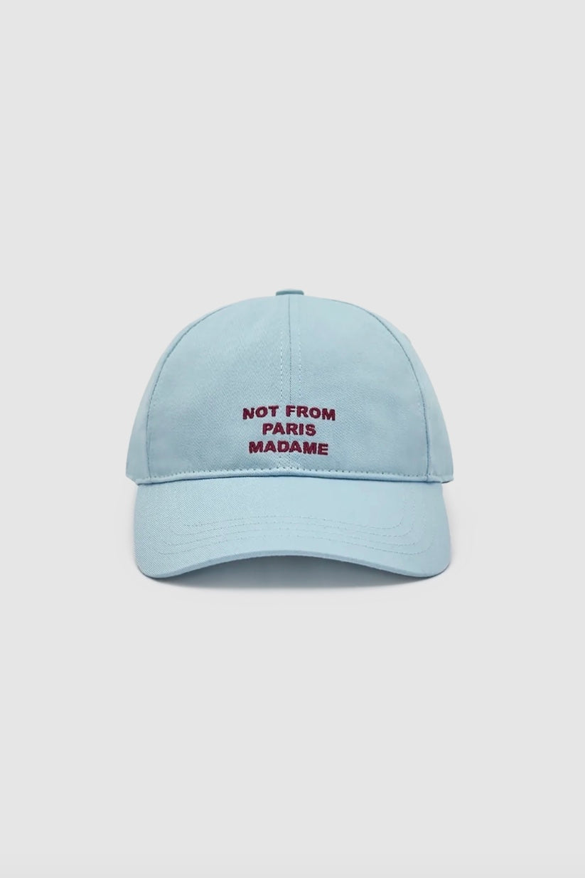 La Casquette Slogan Light Blue