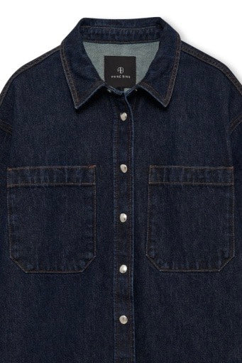 Samy Shirt Unwashed Blue
