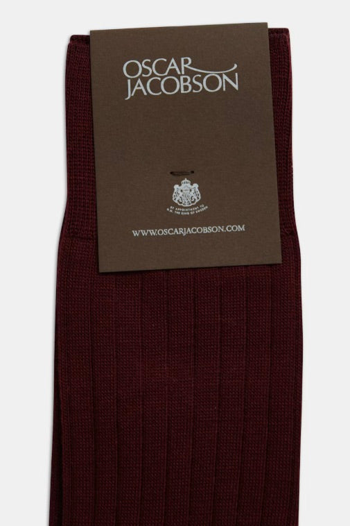 OSCAR JACOBSON Brandy Socks Moon Red - Dale