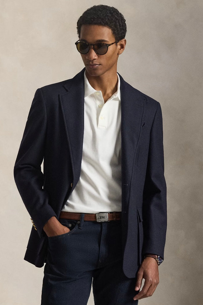 POLO RALPH LAUREN SLIM FIT PIMA POLO WHITE - Dale