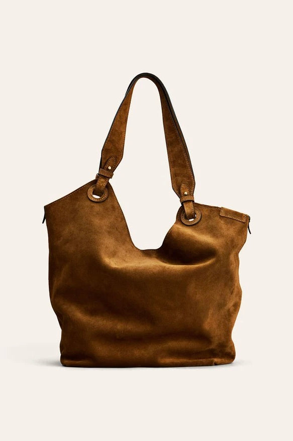 Soho Hobo Toffee Suede
