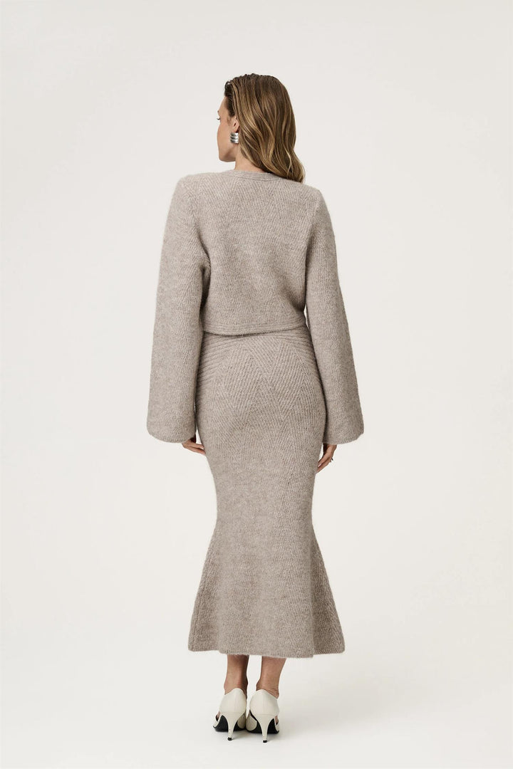 Cessole Midi Skirt Greige