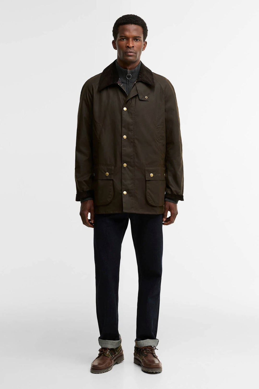 Ashby Waxed Jacket Olive