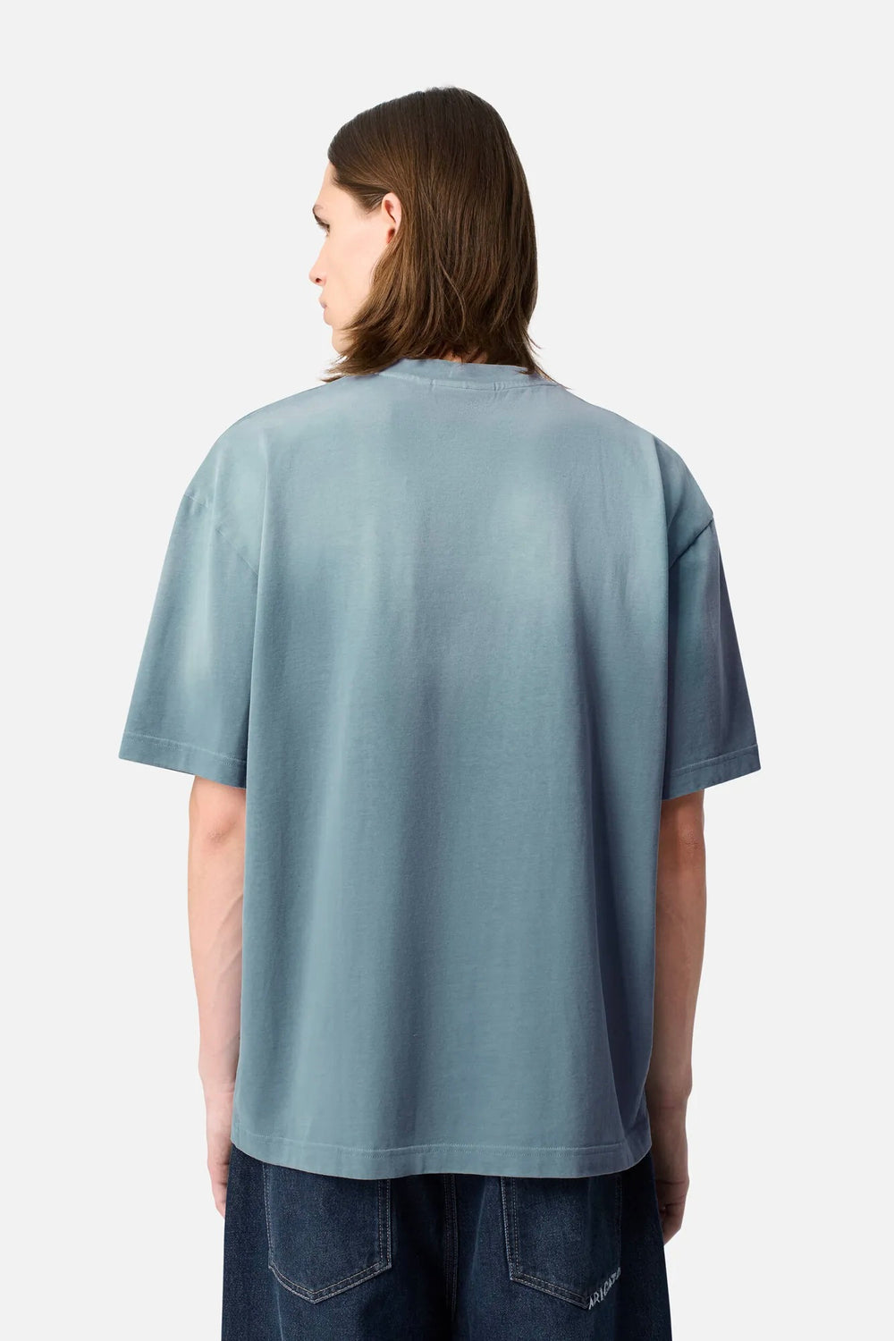 AXEL ARIGATO Gradient T-Shirt Dusty Blue - Dale