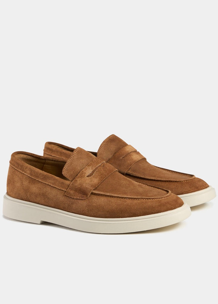 TGA 8120 Suede Loafer - Dale