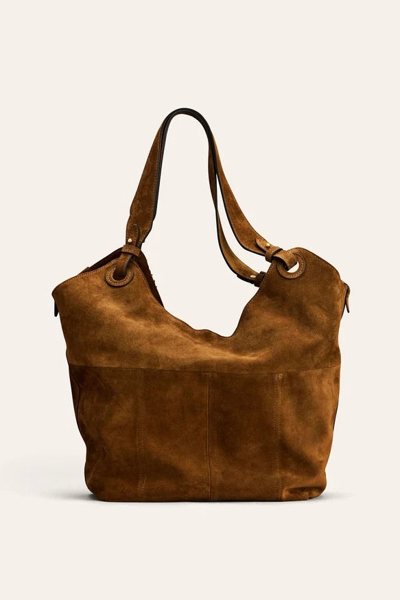 Soho Hobo Toffee Suede