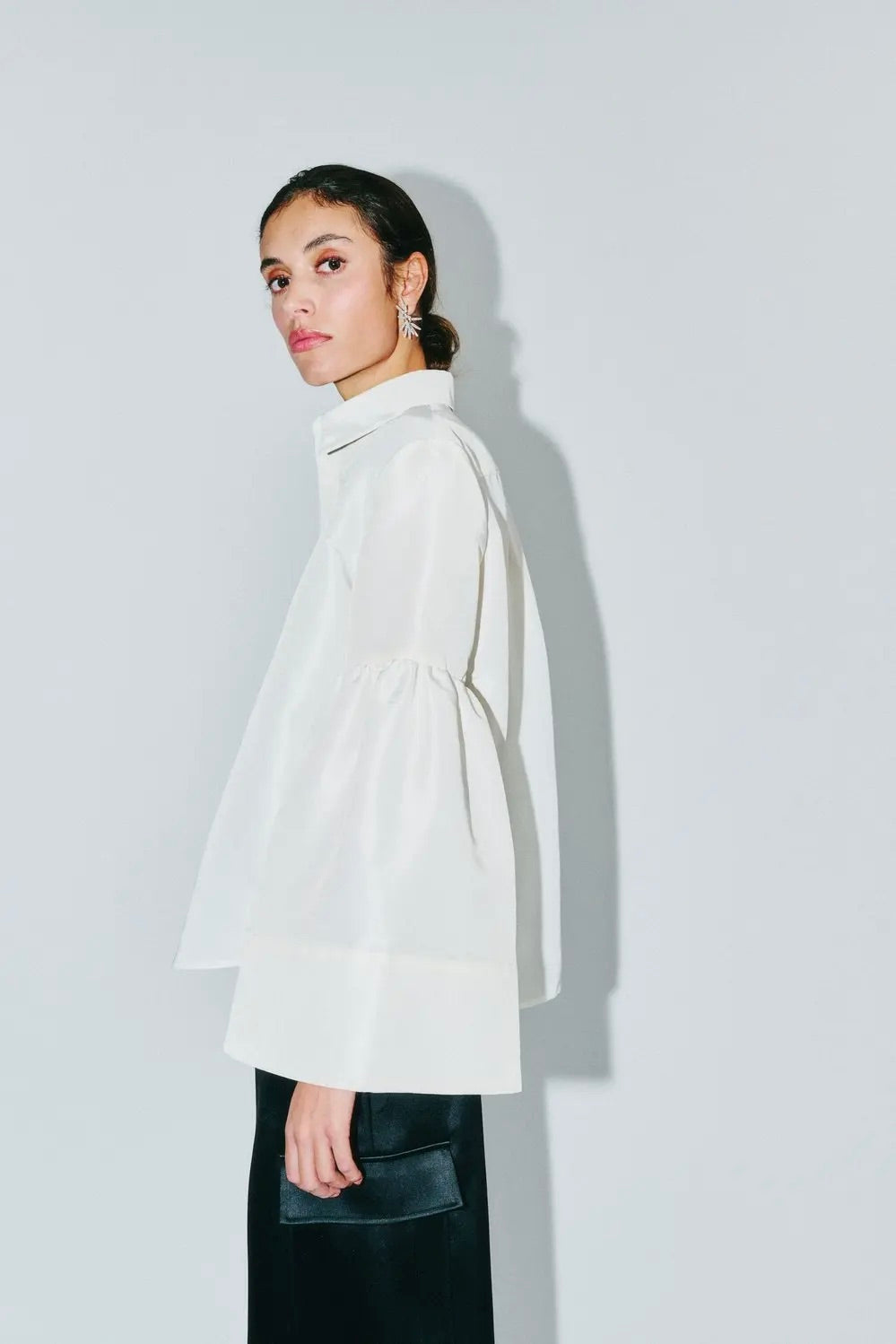 Michaela Frill Sleeve Shirt