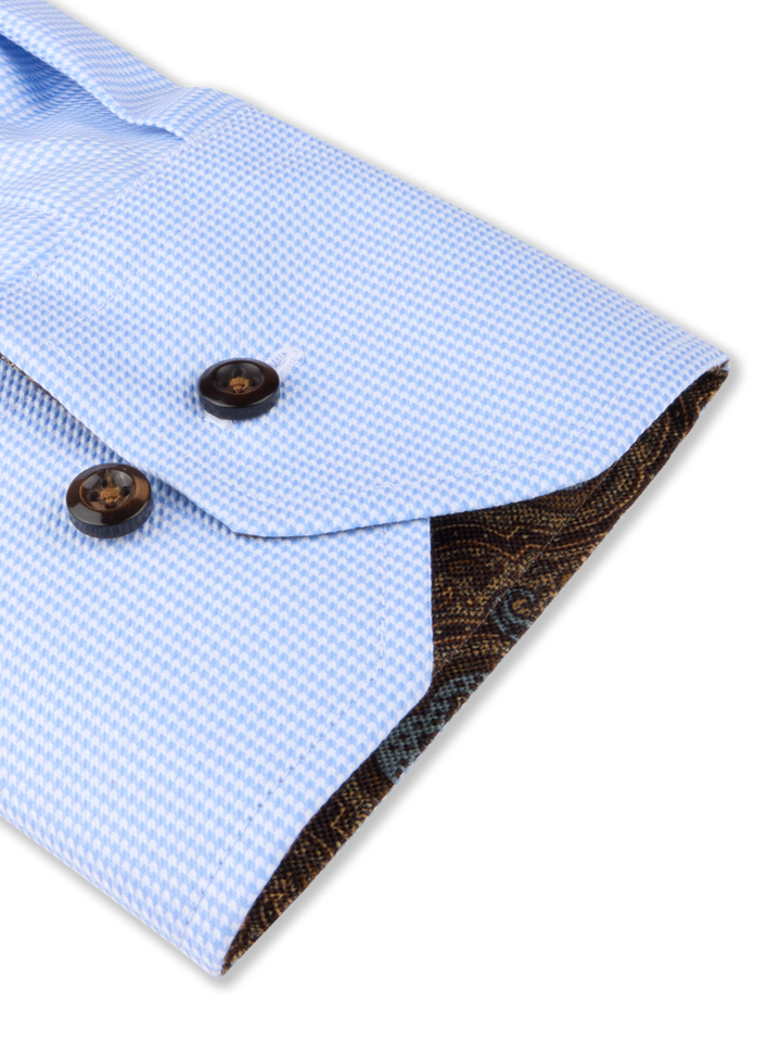 Regular, C75 RM cuff Contrast Light Blue