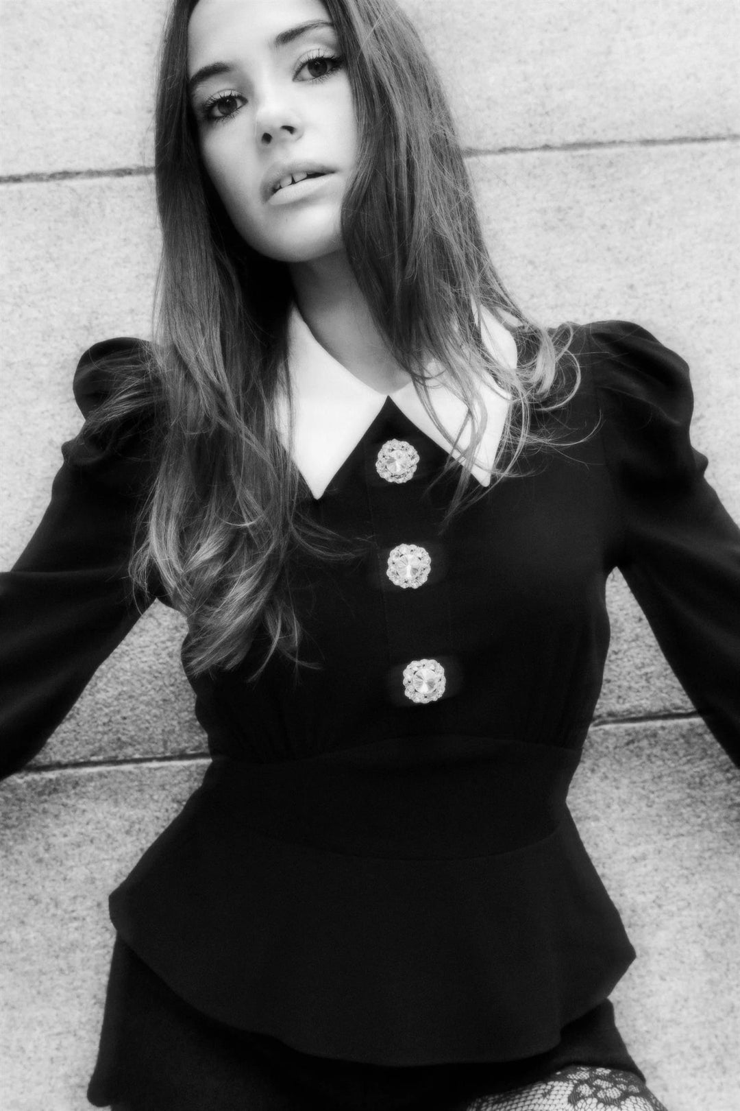 Bonnie Blouse Black