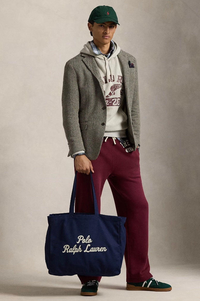 POLO RALPH LAUREN Embroidered Canvas Tote Large - Dale