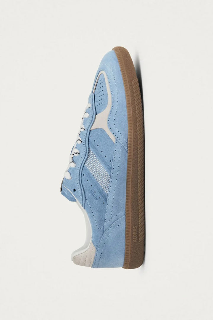 Tb.490 Rife Cornflower Blue Cream Leather Sneakers