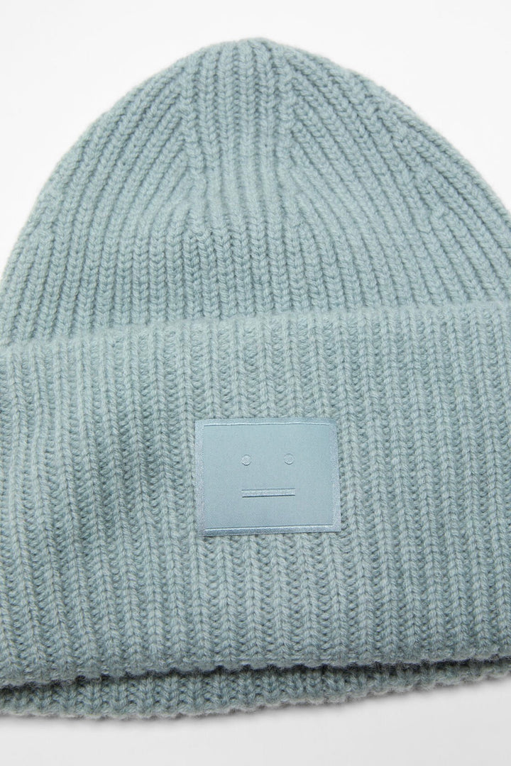 Large Face Logo Yak Beanie Dusty Blue