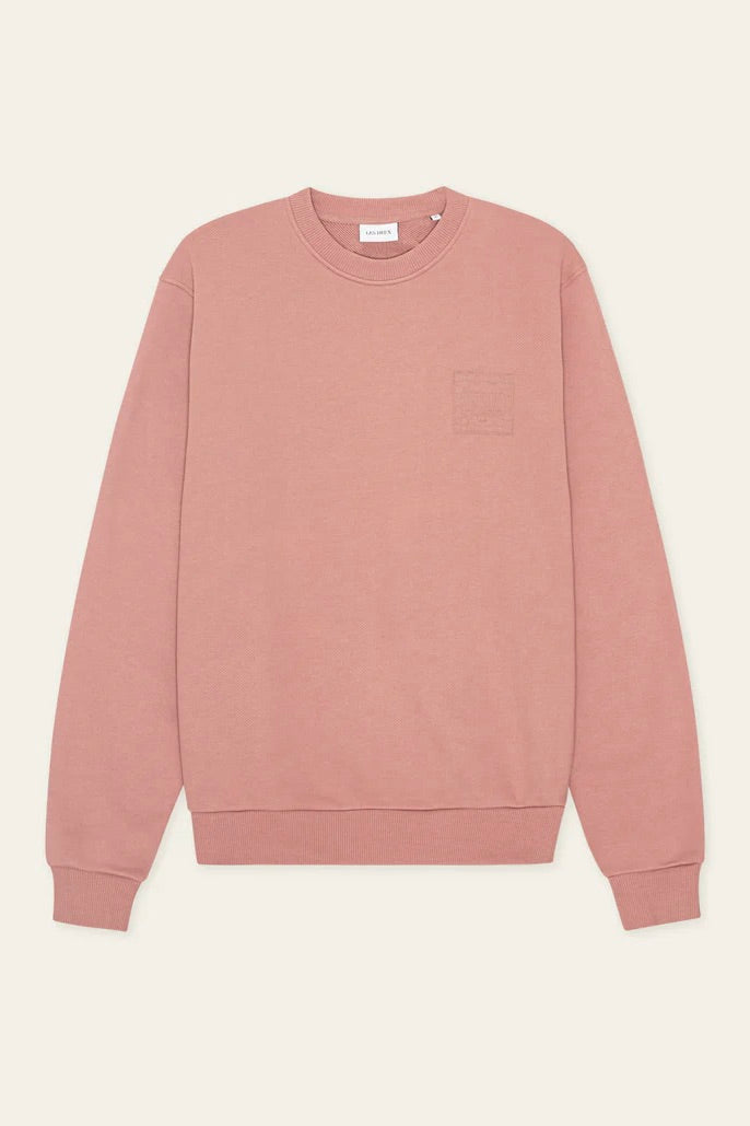 LES DEUX Ben Goods Sweatshirt Ash Rose Pink - Dale