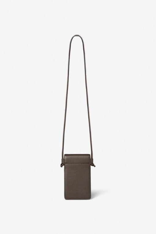 CAMILLA PIHL Mobile Pouch Dark Brown - Dale