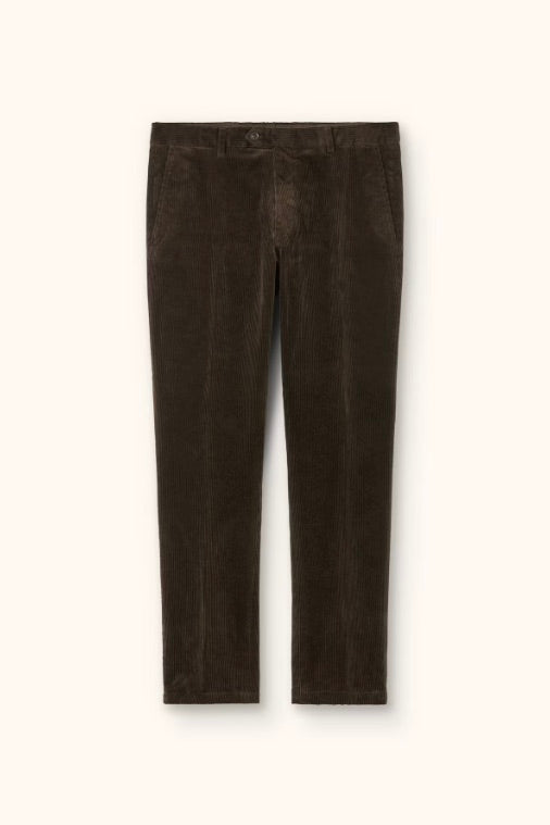 Dandy Cord Trousers Dark Brown