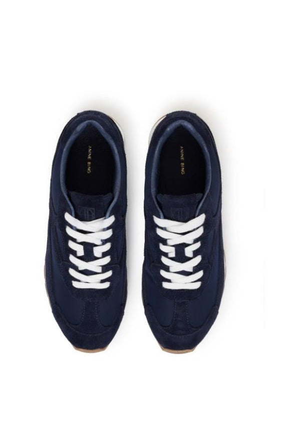 Juno Sneakers Navy Suede