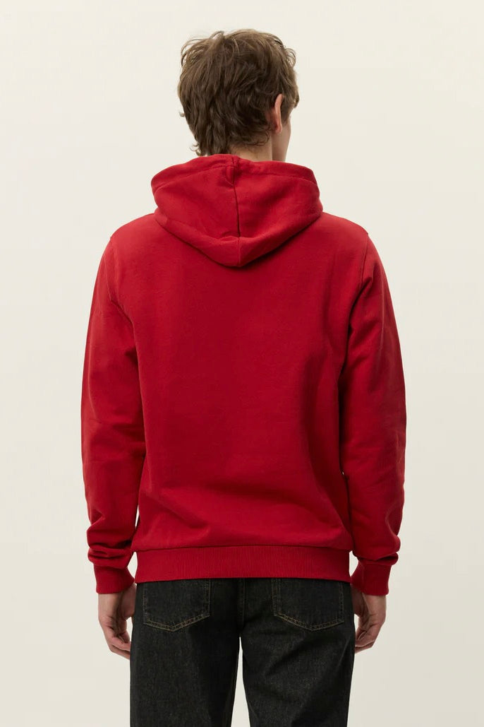 LES DEUX Patch Hoodie Scarlet Sage - Dale