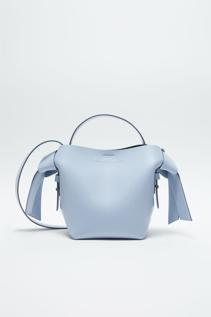 Musubi Mini Shoulder bag Baby Blue/Brown