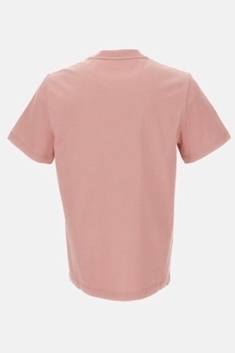 Logo-Print Short Sleeve T-shirt Pink
