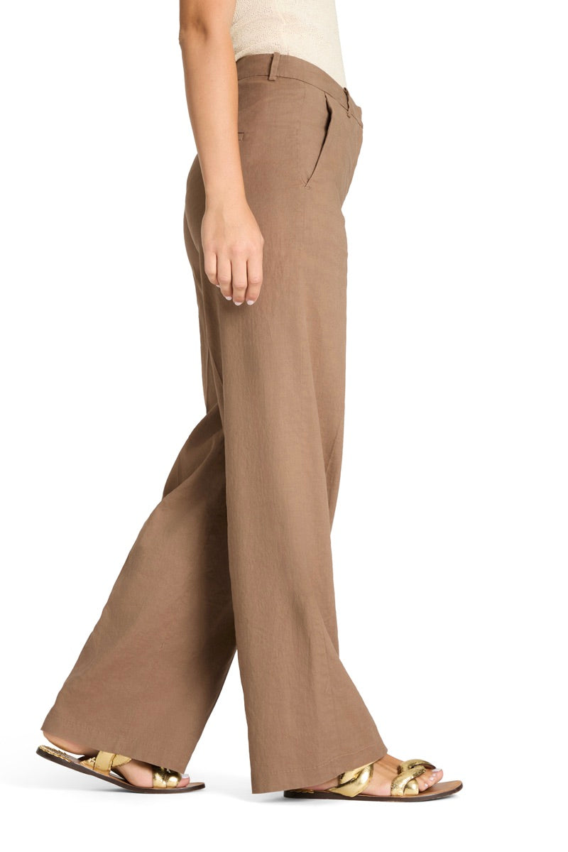 Mira Linen Pant Arabica