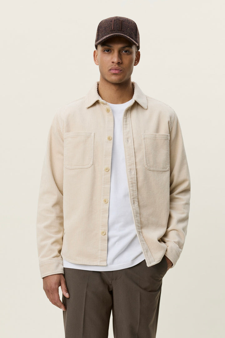 Corduroy Overshirt Ivory