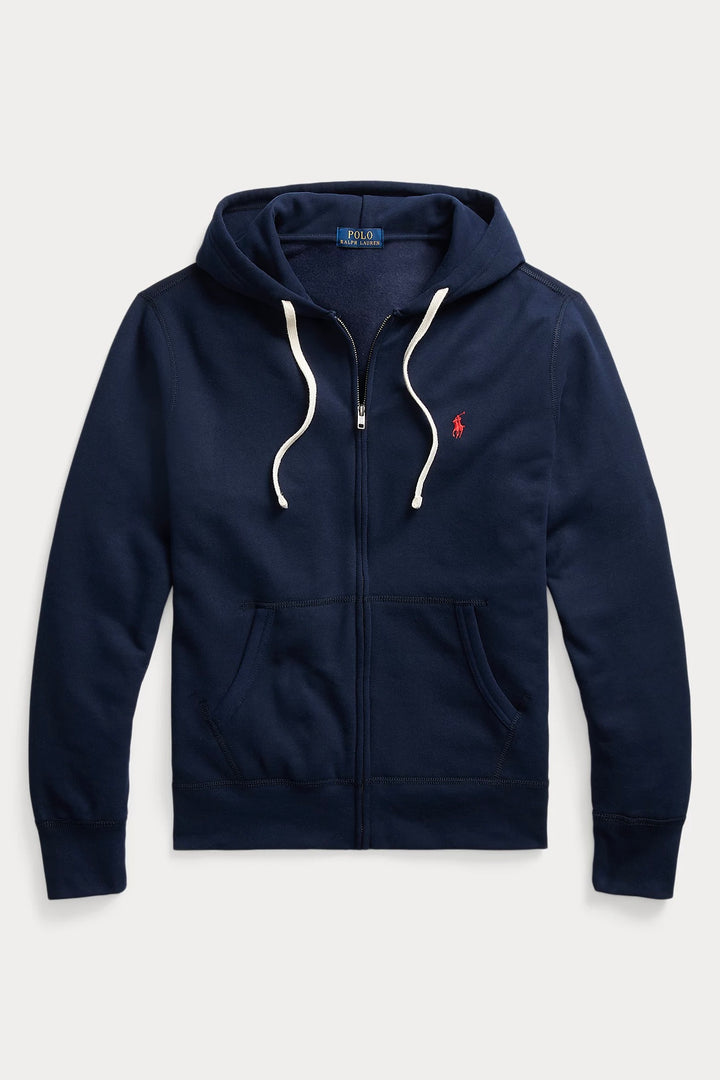 The RL Fleece Hoodie Cruise Navy