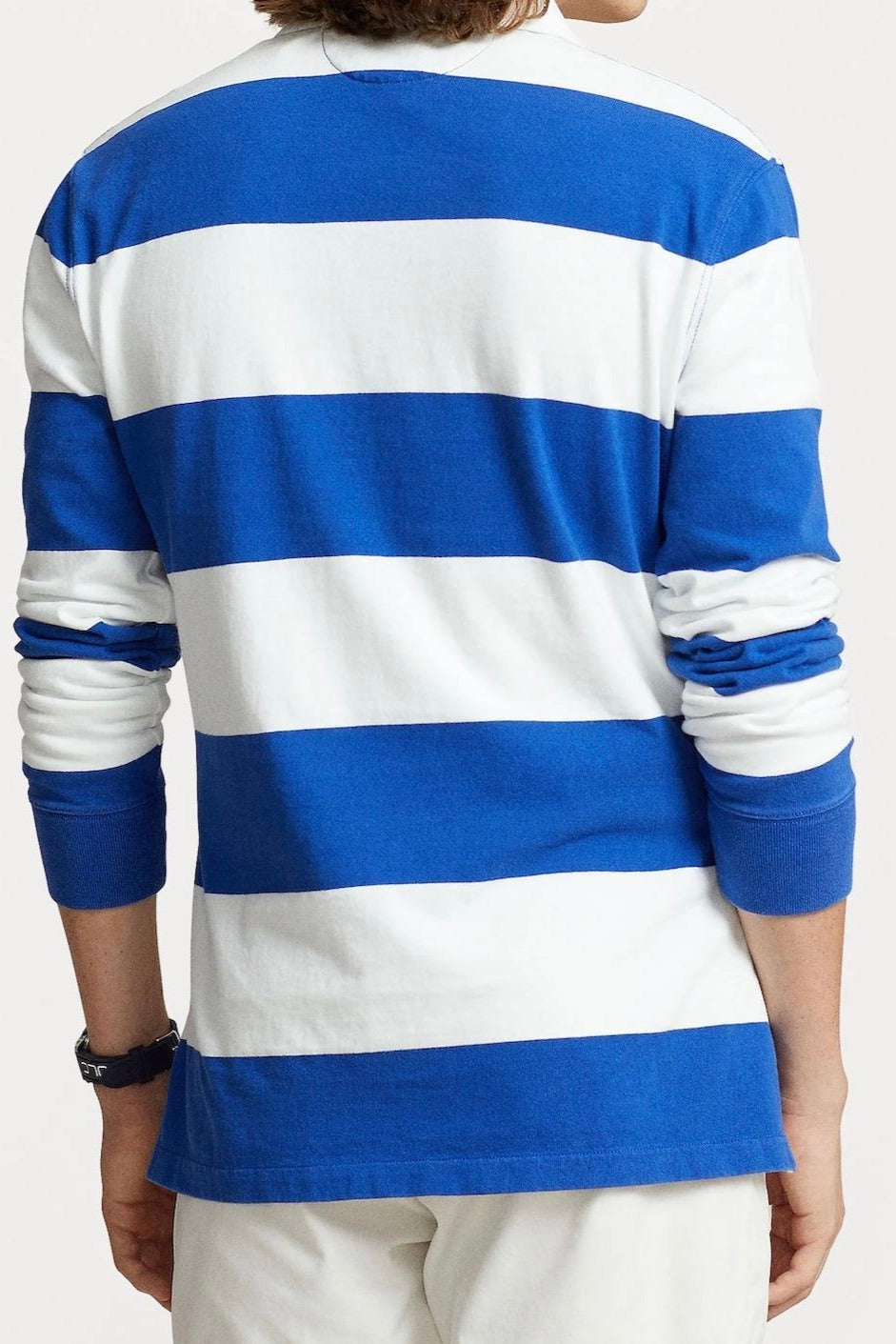 POLO RALPH LAUREN - Long Sleeve Rugby Shirt Stripe - Dale