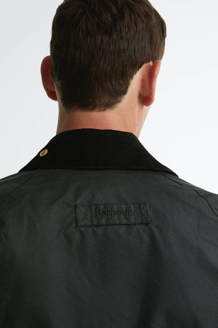 Barbour Patch Bedale Wax Jacket Sage