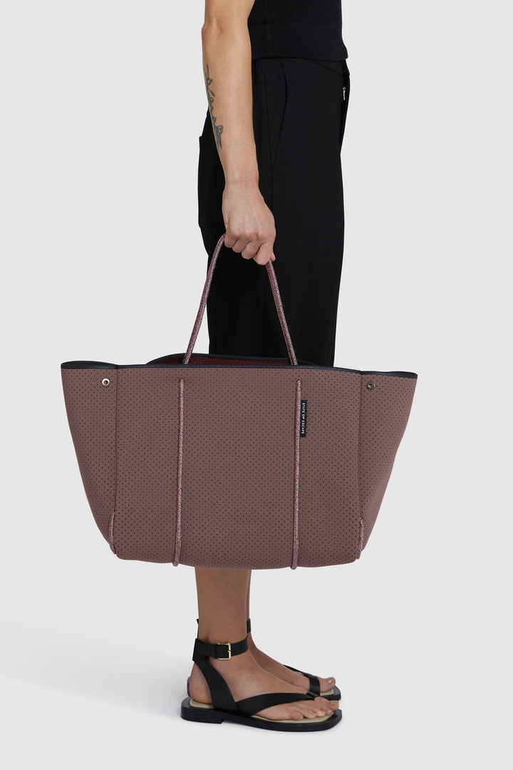 Escape Tote - Peppercorn/Espresso