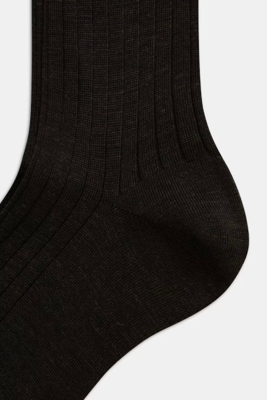 Brandy Socks Dark Brown