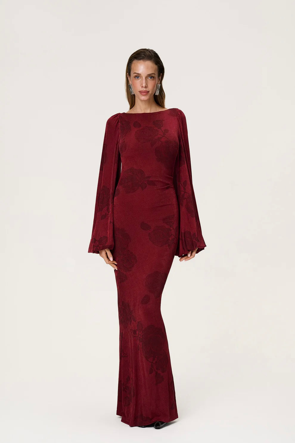 Rennes Maxi Dress Burnt Sienna