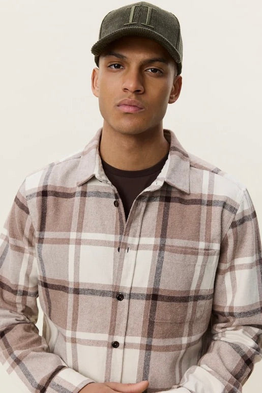 Check Flannel Shirt Caribou