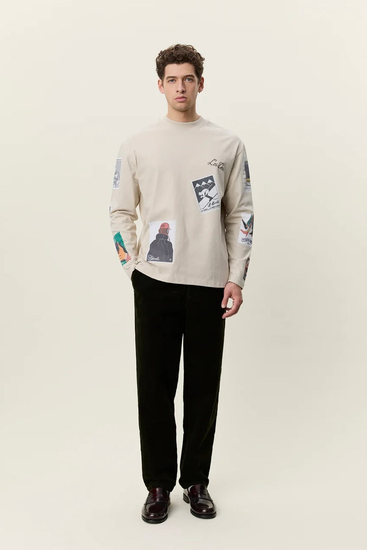 Stamp LS T-Shirt Light Sand