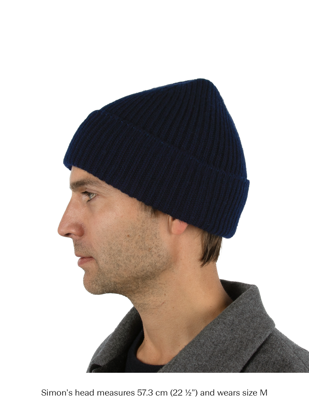 VARSITY HEADWEAR Oslo Beanie Cashmere Wool Dusk Navy - Dale