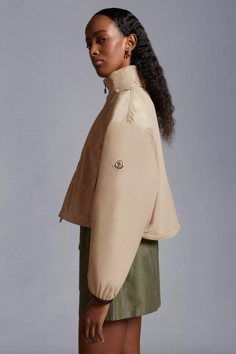 MONCLER | Leda Short Parka Beige | Dale