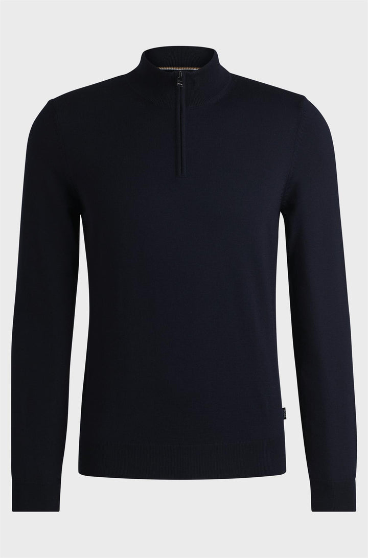 Ebenji Half Zip Dark Blue