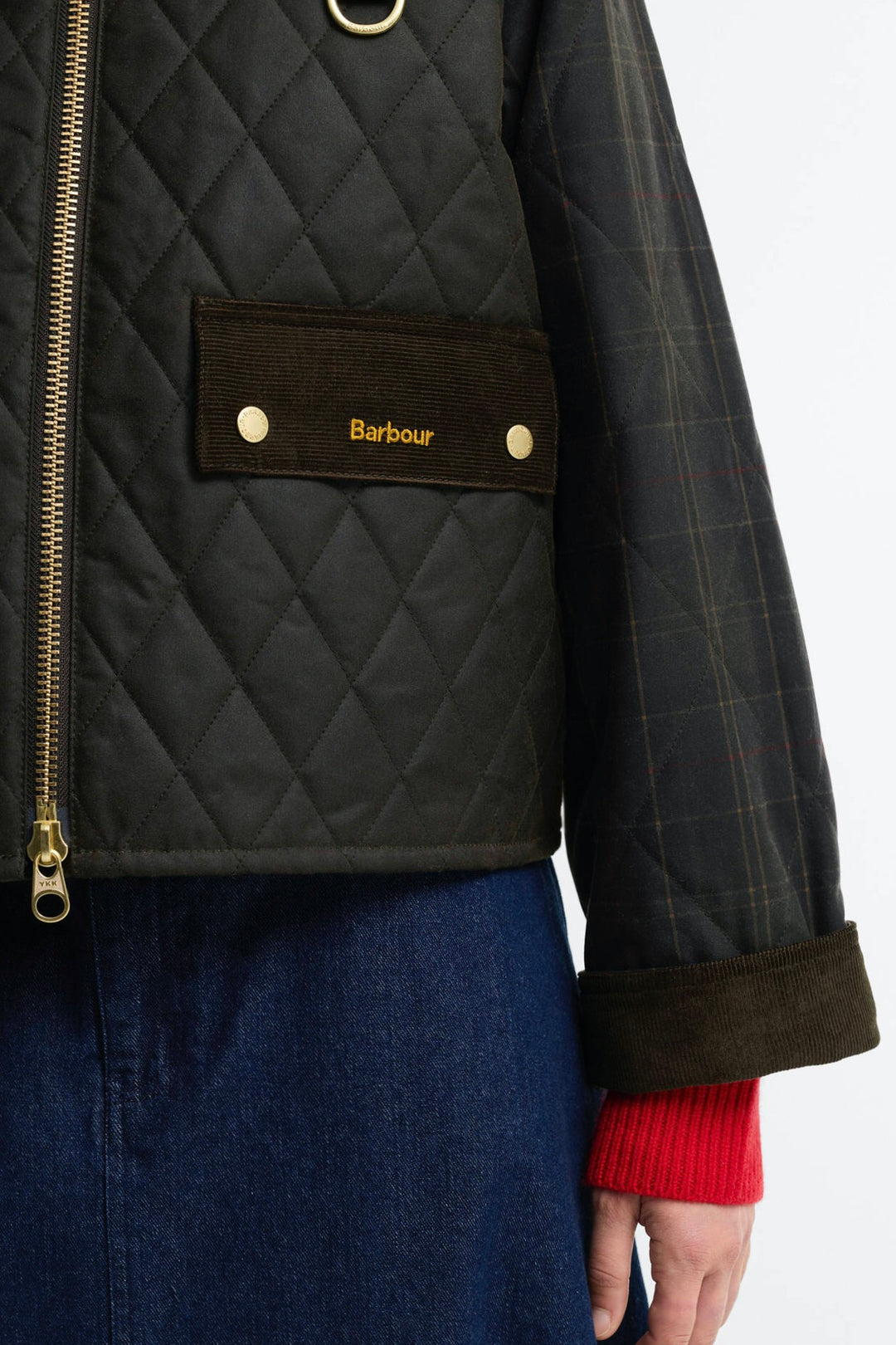 Traditional Quilt Spey Jacket Olive