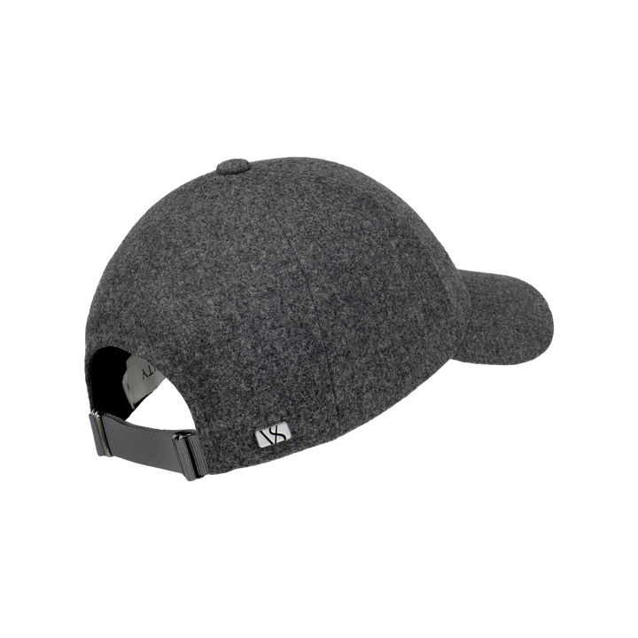 Merino Wool Cap Granite Grey