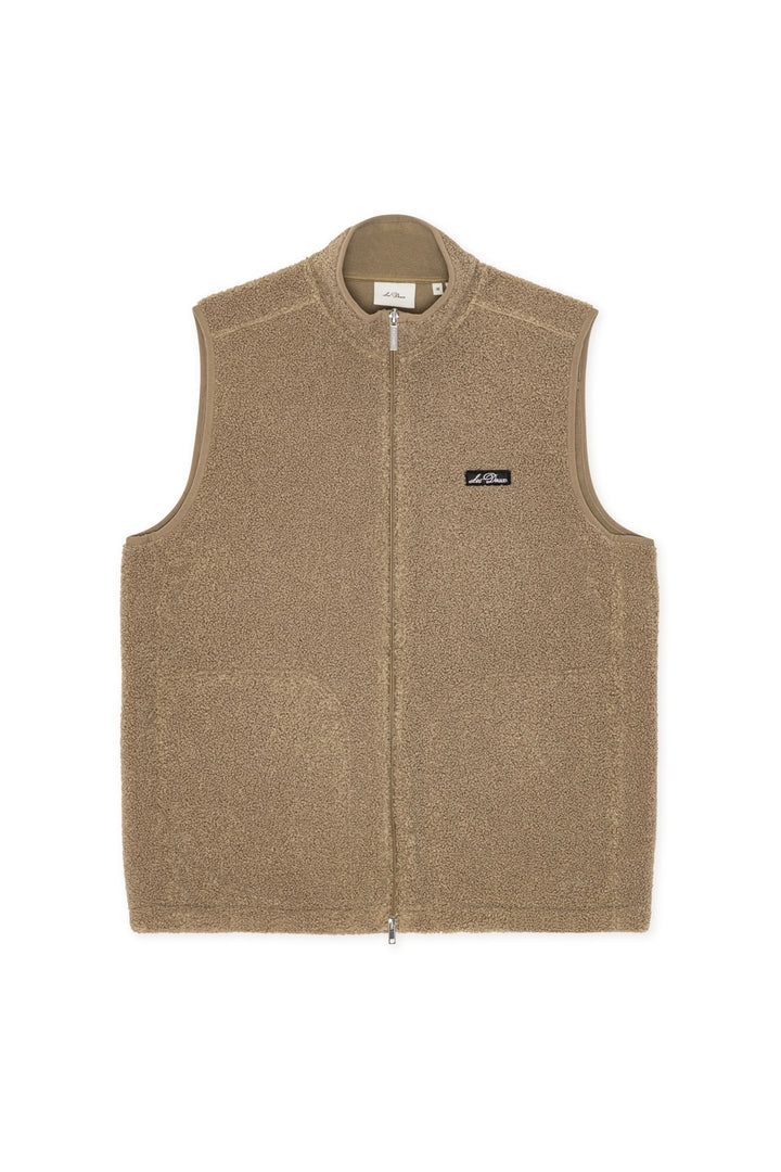 Patch Teddy Vest Caribou