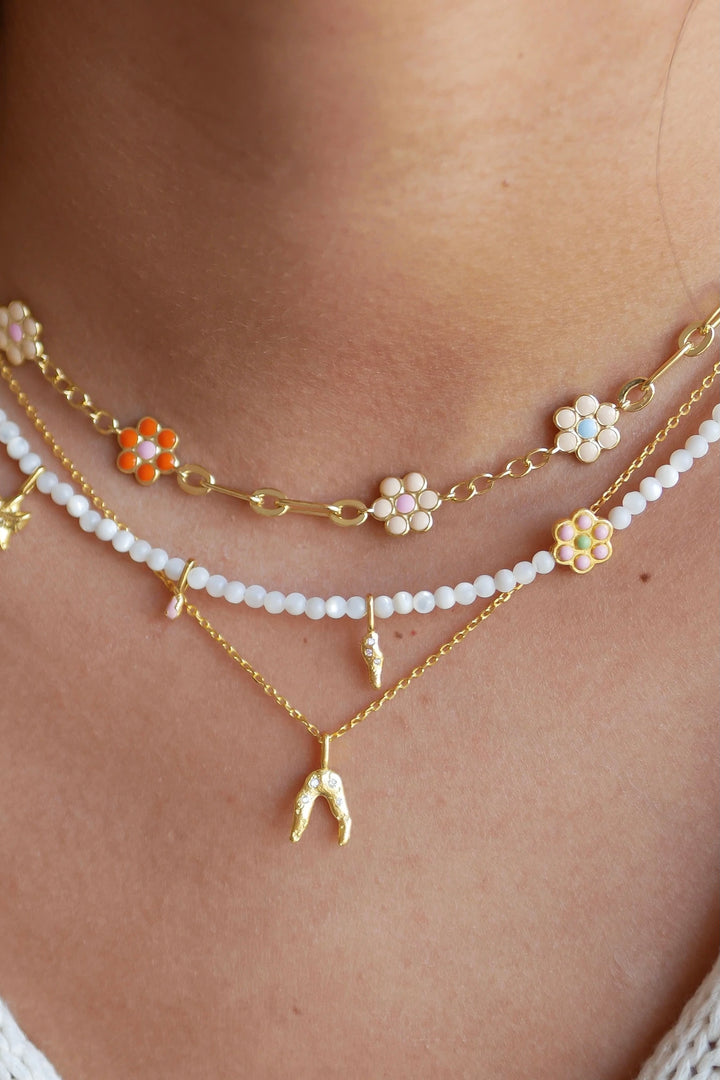 ENAMEL NECKLACE ARUBA - Dale