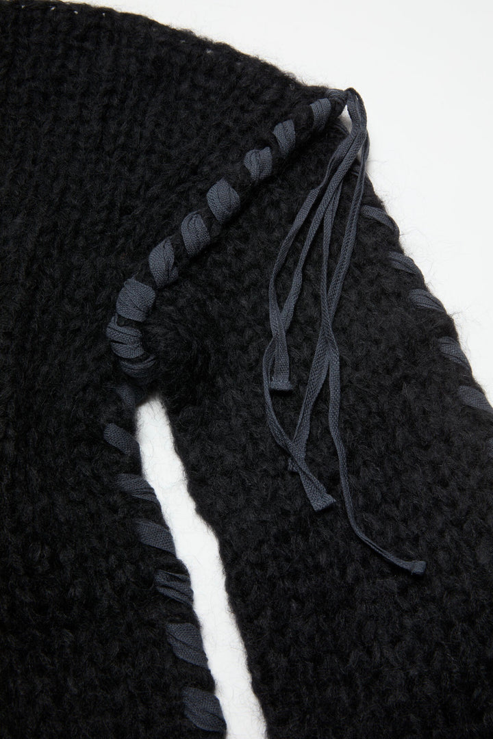 Lacing Knit Jumper