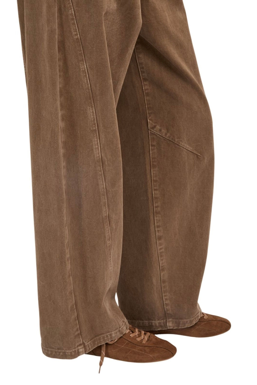 Barrel Jeans Marrone