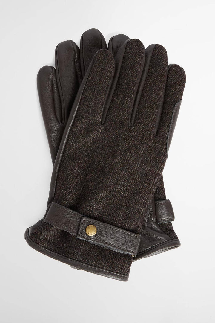 Barbour Barlow Waterproof Gloves Brown