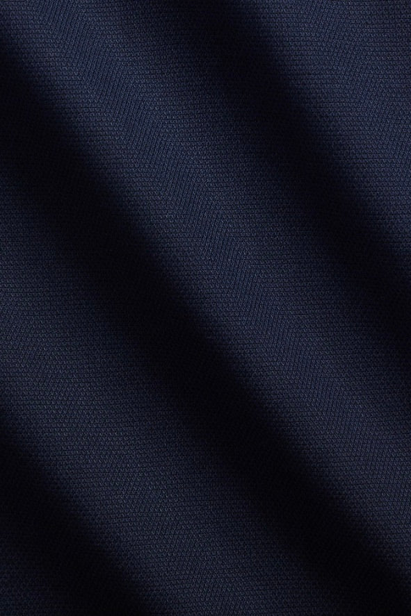 Custom Fit Garment-Dyed Dobby Shirt Collection Navy