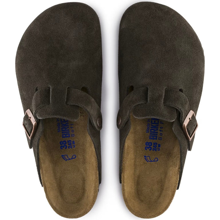 BIRKENSTOCK Boston Soft Footbed Herre Mocca - Dale