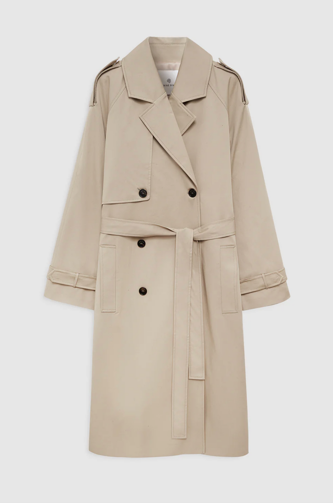 ANINE BING Rickie Maxi Trench - Dale