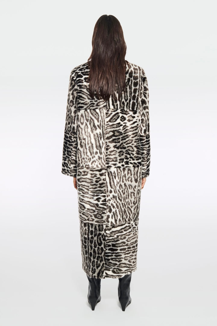 Hilma Coat Grey Leo