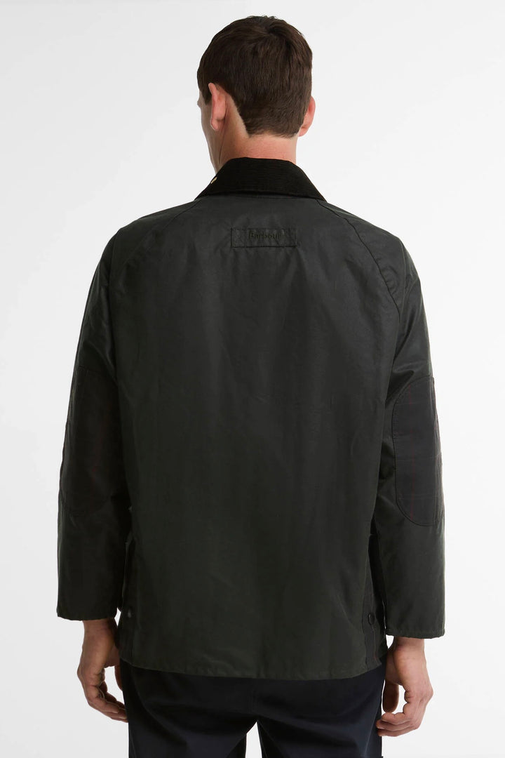 Barbour Patch Bedale Wax Jacket Sage