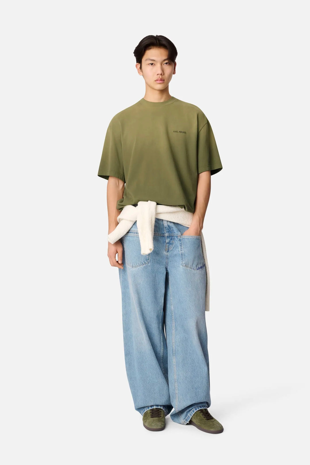 Gradient T-Shirt Olive Green