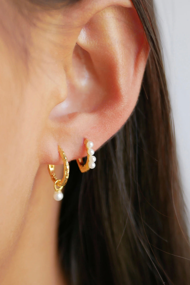 ENAMEL HOOPS PAULA 10MM - Dale